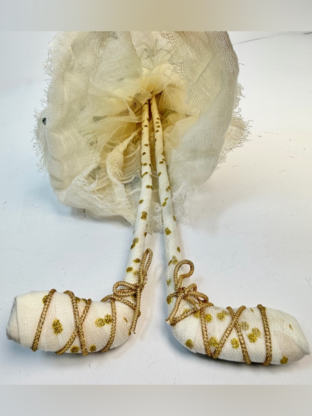 Hanging Angel Doll 15” Cloth Star Sign Cottage Farmhouse Decor - Picture 11 of 13